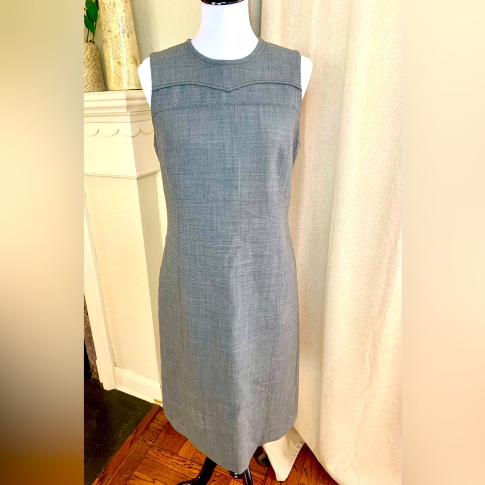 Tory Burch Gray Sleeveless Dress